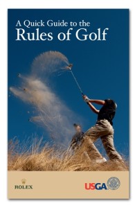 Golf Rule Book