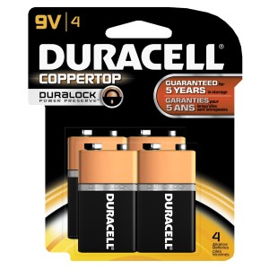 9 Volt batteries